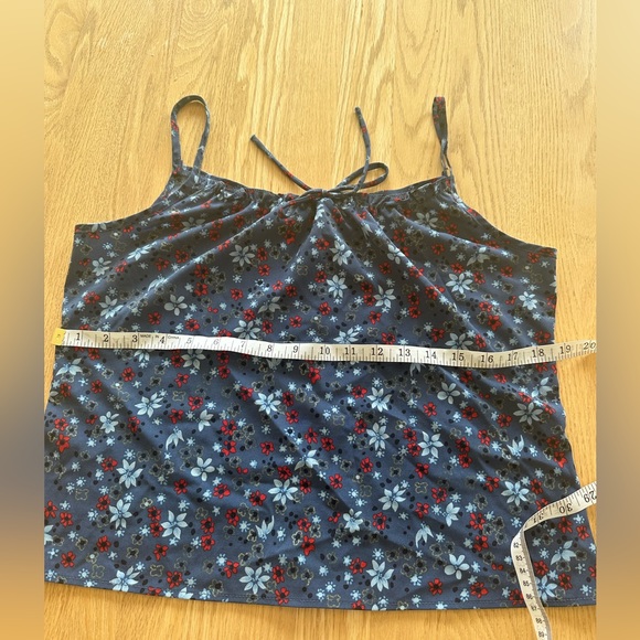 Y2K Flowy Floral Tank Top - Picture 4 of 5